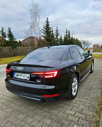 Audi A4 cena 76900 przebieg: 171000, rok produkcji 2017 z Tykocin małe 211